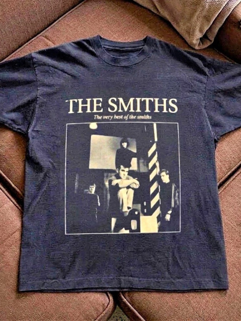 Gildan reprinted, The Smiths The Very Best of The Smiths Graphic T-Shirt Graphic